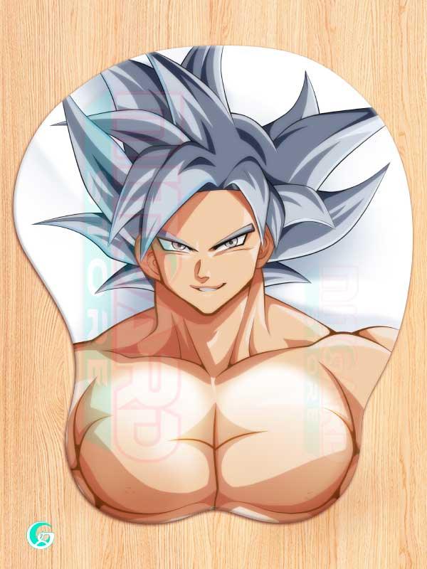 Goku v1 3D Mouse pad with Gel Wrist rest
